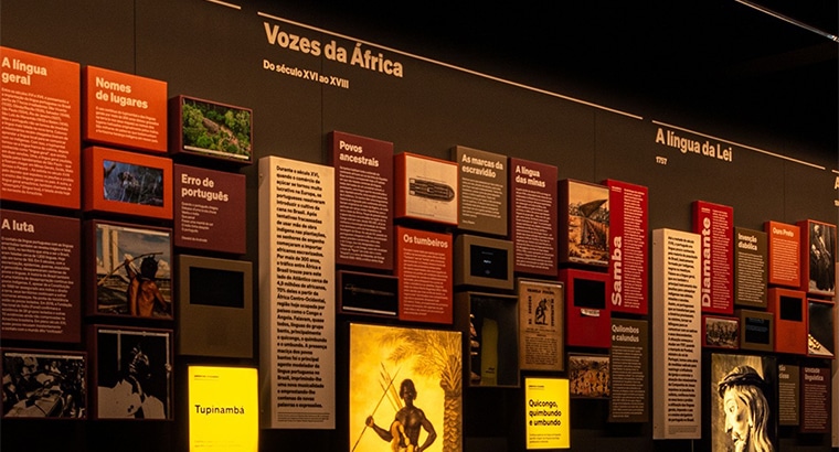 Museu da Língua Portuguesa - A língua portuguesa é falada por mais