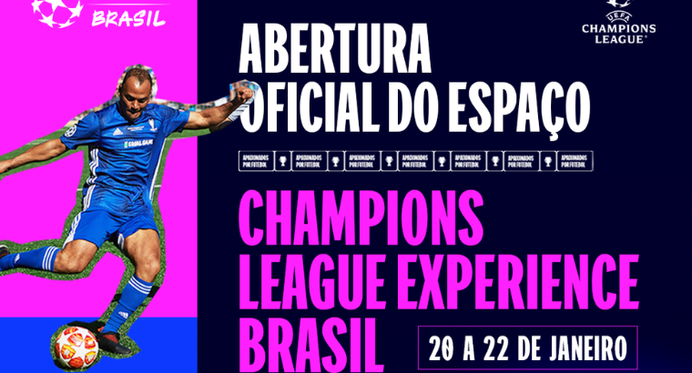 Champions League Experience é inaugurada no Brasil com atrações