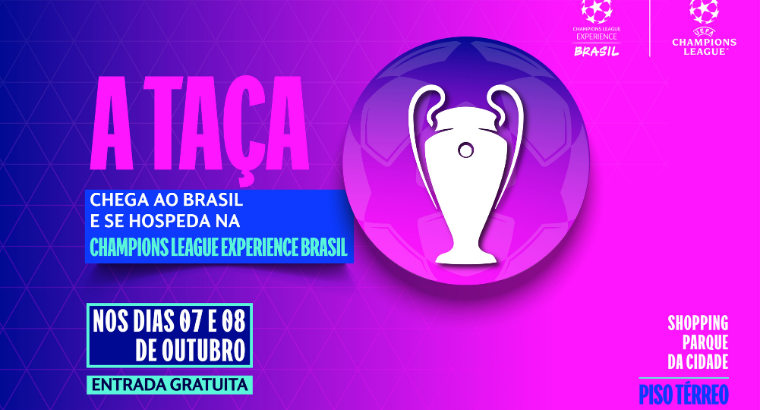 Champions League Experience Brasil é espaço temático para fãs de